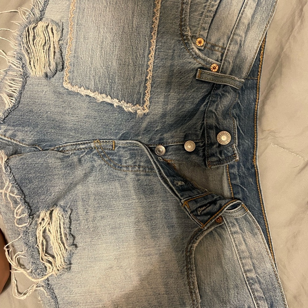 501 cut off jean shorts